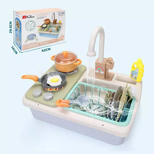 اسباب بازی سینک ظرفشویی کودک همراه با اجاق گاز FIVESTAR TOYS LERNING FUN _اسباب بازی لوازم خانگی